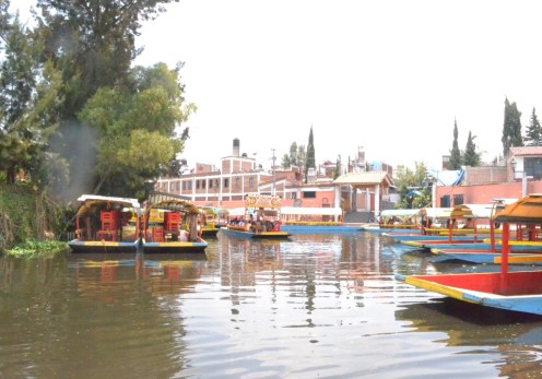 Paseando en Xochimilco