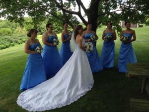 Damas con la novia