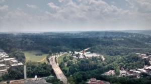 Vista desde el piso 36 Cathedral of Learning Pittsburgh