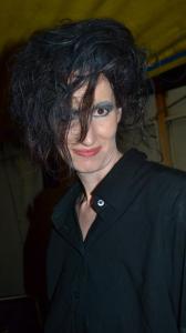 Mi disfraz de Robert Smith ;)